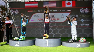 1811 WSK Euro Series Rd2 Lonato MINI U10 podium Ph Sportinphoto 632