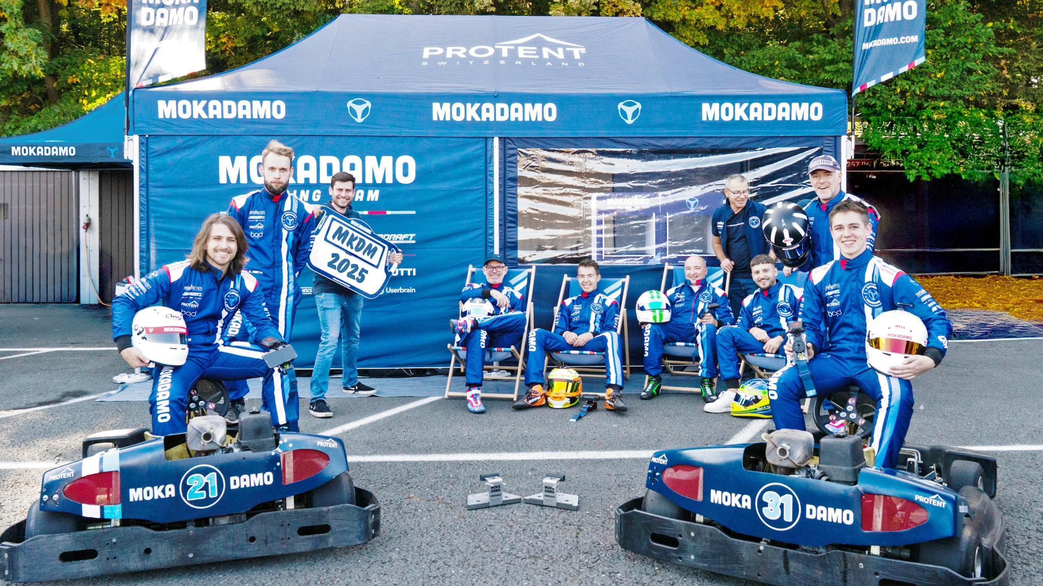 mokadamo team2025 styriakarting